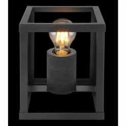 Luminaires Globo Lighting Lampes À Poser|Lampe de table Globo HAGAR Noir, 1 lumière