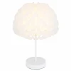 Luminaires Globo Lighting Lampes À Poser|Lampe de table Globo IRENE Blanc, 1 lumière