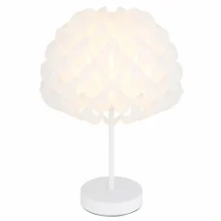 Luminaires Globo Lighting Lampes À Poser|Lampe de table Globo IRENE Blanc, 1 lumière