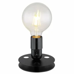 Luminaires Globo Lighting Lampes À Poser|Lampe de table Globo JOHANNA Noir, 1 lumière