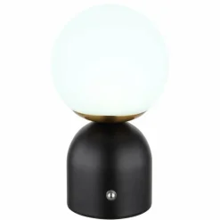Luminaires Globo Lighting Éclairage Led|Lampe de table Globo JULSY LED Noir, 1 lumière