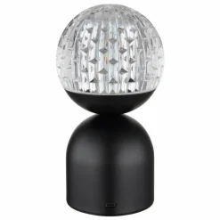 Luminaires Globo Lighting Éclairage Led|Lampe de table Globo JULSY LED Noir, 1 lumière