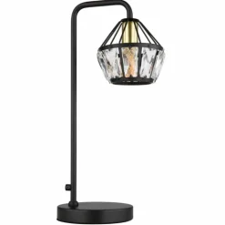 Luminaires Globo Lighting Lampes À Poser|Lampe de table Globo LOIS Laiton, Noir, 1 lumière