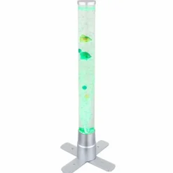 Luminaires Globo Lighting Éclairage Led|Lampe de table Globo MENDOZA LED Argenté, Transparent, 1 lumière, Changeur de couleurs