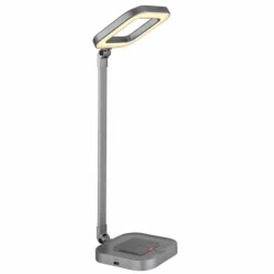 Luminaires Globo Lighting Éclairage Led|Lampe de table Globo MONACO LED Gris, Blanc, 1 lumière, Changeur de couleurs