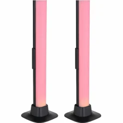 Lampe de table Globo POLLIVER LED Noir, 1 lumière, Changeur de couleurs