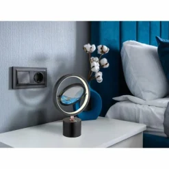 Luminaires Globo Lighting Éclairage Led|Lampe de table Globo REEDI LED Noir, 1 lumière