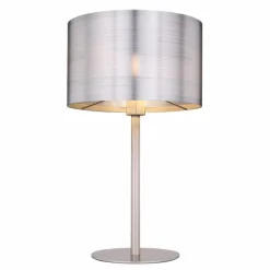 Luminaires Globo Lighting Lampes À Poser|Lampe de table Globo SINNI Argenté, 1 lumière