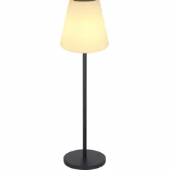 Lampe de table Globo SOLAR LED Noir, 2 lumières, Télécommandes, Changeur de couleurs