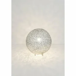 Luminaires Holländer Lampes À Poser|Lampe de table Holländer LILY Argenté, 1 lumière
