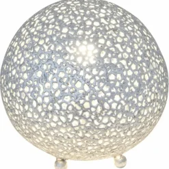 Luminaires Holländer Lampes À Poser|Lampe de table Holländer LILY Argenté, 1 lumière