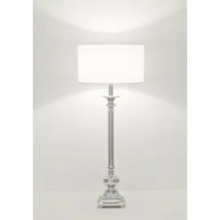 Luminaires Holländer Lampes À Poser|Lampe de table Holländer TASSO Argenté, 1 lumière
