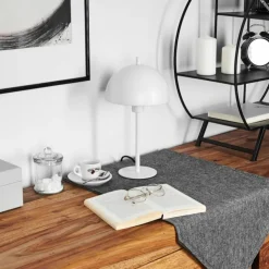 hofstein Lampes À Poser|Lampe de table Kaitulai Blanc, 1 lumière