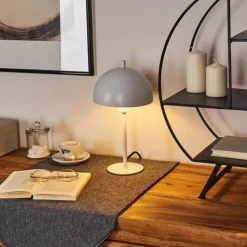 hofstein Lampes À Poser|Lampe de table Kaitulai Blanc, 1 lumière
