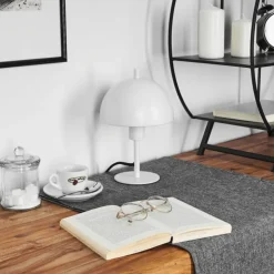 hofstein Lampes À Poser|Lampe de table Kaitulai Blanc, 1 lumière