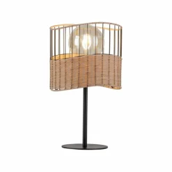 Luminaires Leuchten Direkt Lampes À Poser|Lampe de table Leuchten-Direkt REED Noir, 1 lumière