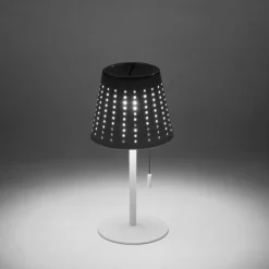Lampe de table Leuchten-Direkt MANDY LED Blanc, 1 lumière