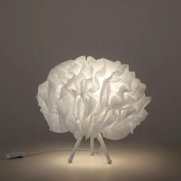Lampe de table Leuchten-Direkt LOLASMART-NAOMI LED Blanc, 1 lumière, Télécommandes