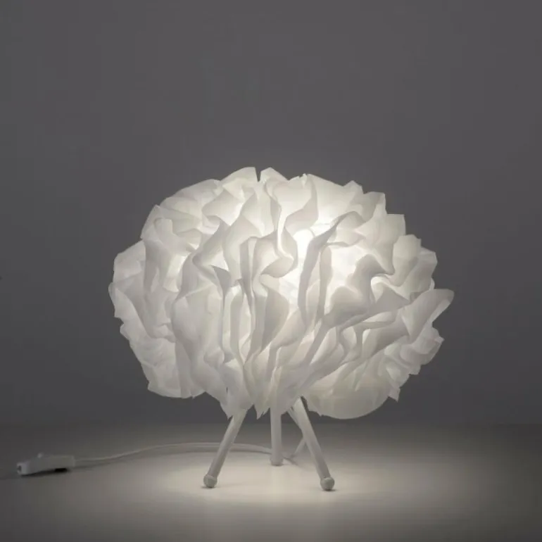 Lampe de table Leuchten-Direkt LOLASMART-NAOMI LED Blanc, 1 lumière, Télécommandes