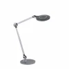 Luminaires Leuchten Direkt Éclairage Led|Lampe de table Leuchten-Direkt NIKLAS LED Noir, Argenté, 1 lumière