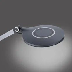 Luminaires Leuchten Direkt Éclairage Led|Lampe de table Leuchten-Direkt NIKLAS LED Noir, Argenté, 1 lumière