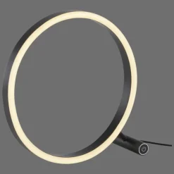 Luminaires Leuchten Direkt Éclairage Led|Lampe de table Leuchten-Direkt RITUS LED Anthracite, 1 lumière