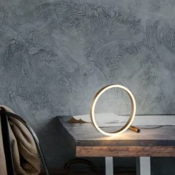 Luminaires Leuchten Direkt Éclairage Led|Lampe de table Leuchten-Direkt RITUS LED Laiton, 1 lumière