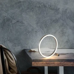 Luminaires Leuchten Direkt Éclairage Led|Lampe de table Leuchten-Direkt RITUS LED Aluminium, 1 lumière