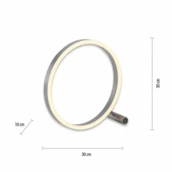 Luminaires Leuchten Direkt Éclairage Led|Lampe de table Leuchten-Direkt RITUS LED Aluminium, 1 lumière