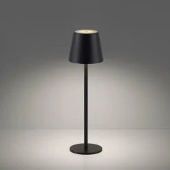 Lampe de table Leuchten-Direkt EURIA LED Noir, 1 lumière