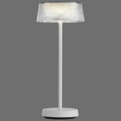 Lampe de table Leuchten-Direkt DORA LED Blanc, 1 lumière