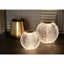 Luminaires Lucide Éclairage Led|Lampe de table Lucide CINTRA LED Transparent, 1 lumière