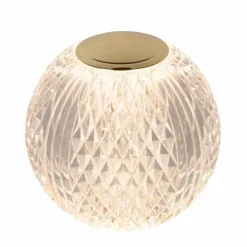 Luminaires Lucide Éclairage Led|Lampe de table Lucide CINTRA LED Transparent, 1 lumière