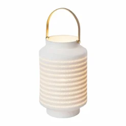 Luminaires Lucide Lampes À Poser|Lampe de table Lucide JAMILA Blanc, 1 lumière