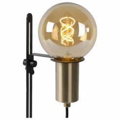 Luminaires Lucide Lampes À Poser|Lampe de table Lucide MALCOLM Noir, 1 lumière
