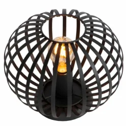 Luminaires Lucide Lampes À Poser|Lampe de table Lucide MANUELA Noir, 1 lumière