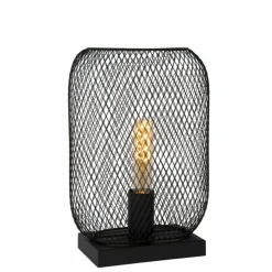 Luminaires Lucide Lampes À Poser|Lampe de table Lucide MESH Noir, 1 lumière