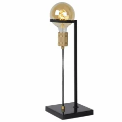 Luminaires Lucide Lampes À Poser|Lampe de table Lucide OTTELIEN Noir, 1 lumière