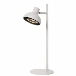 Luminaires Lucide Lampes À Poser|Lampe de table Lucide SENSAS Blanc, 1 lumière