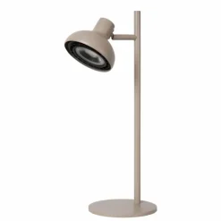 Luminaires Lucide Lampes À Poser|Lampe de table Lucide SENSAS Beige, 1 lumière