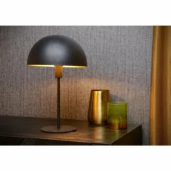 Luminaires Lucide Lampes À Poser|Lampe de table Lucide SIEMON Noir, 1 lumière