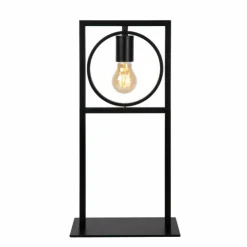 Luminaires Lucide Lampes À Poser|Lampe de table Lucide SUUS Noir, 1 lumière
