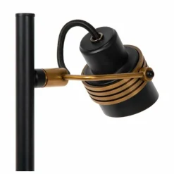 Luminaires Lucide Lampes À Poser|Lampe de table Lucide TUNDRAN Noir, 2 lumières