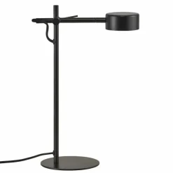 Luminaires Nordlux Éclairage Led|Lampe de table Nordlux CLYDE LED Noir, 1 lumière