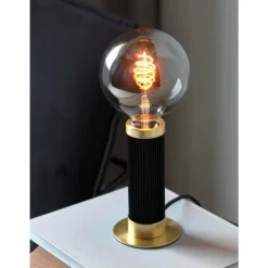 Luminaires Nordlux Lampes À Poser|Lampe de table Nordlux GALLOWAY Laiton, Noir, 1 lumière