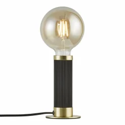 Luminaires Nordlux Lampes À Poser|Lampe de table Nordlux GALLOWAY Laiton, Noir, 1 lumière