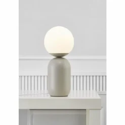Luminaires Nordlux Lampes À Poser|Lampe de table Nordlux NOTTI Gris, 1 lumière