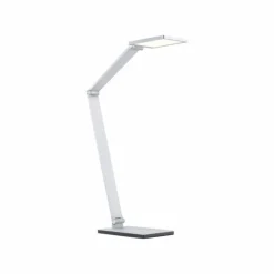 Lampe de table Paul Neuhaus Q-HANNES LED Argenté, 1 lumière, Télécommandes