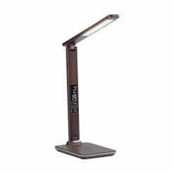 Luminaires Paul Neuhaus Lampes À Poser|Lampe de table Paul Neuhaus ADRIANO LED Brun, 1 lumière