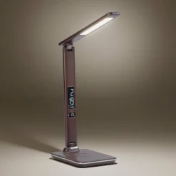 Luminaires Paul Neuhaus Lampes À Poser|Lampe de table Paul Neuhaus ADRIANO LED Brun, 1 lumière
